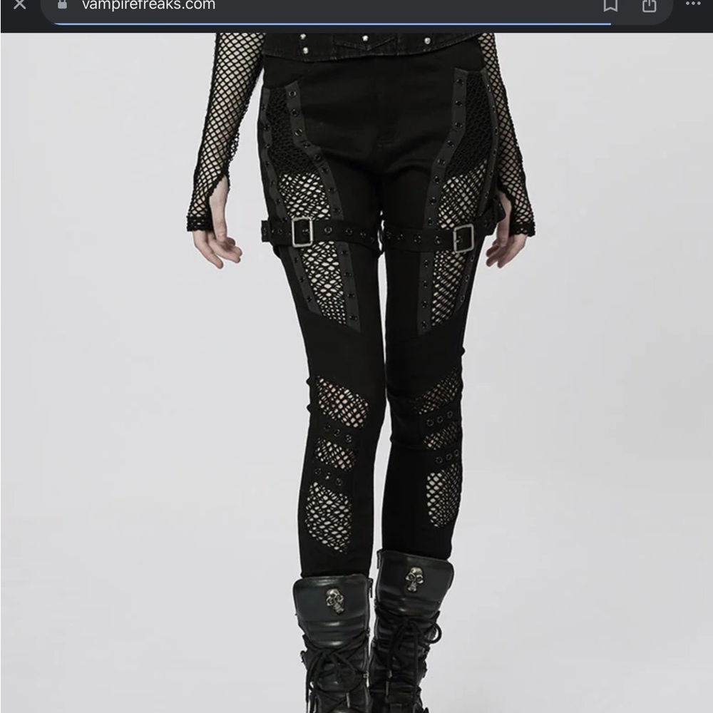 Punk Rave skinny pants/jeans/leggings, size M, new with tags
